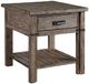Kincaid® Foundry Gray 1-Drawer End Table-0
