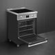 Smeg Professional 24" Matte Black Pro Style Induction Range-4