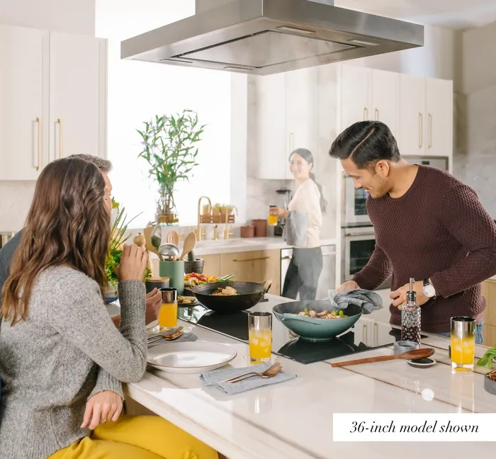 Airflow performance of Island Range Hoods