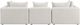 TOV Furniture Hangover 3-Piece Ivory 112" Modular Sofa-3