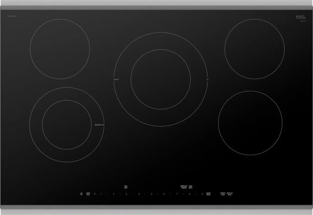 Bosch Benchmark® 30" Black and Stainless Steel Electric Cooktop-0