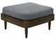YHD Kenneth Brown/Gray Ottoman-0