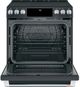 Café™ 30" Matte Black Slide-In Electric Range-1