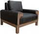 International Furniture Direct Sedona Licorice Arm Chair-0