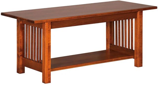 Country Classic Collection Customizable Mission Coffee Table-1