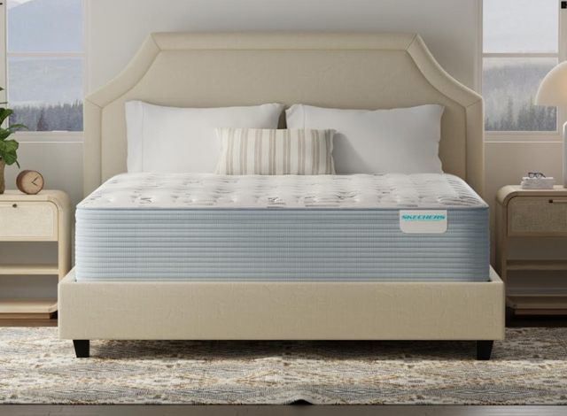 Skechers 15" Innerspring Firm Tight Top Queen Mattress-3