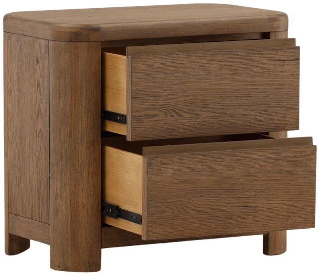 Dovetail Furniture Chadwick Brown Nightstand-4