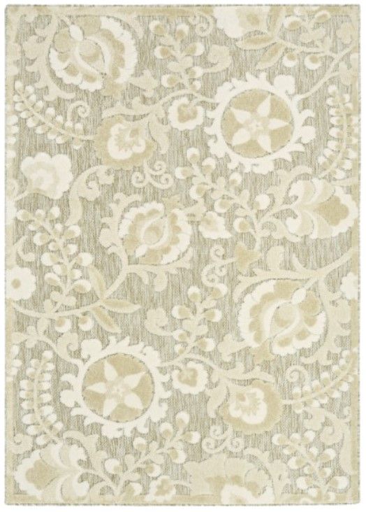Nourison Home™ Aloha Ivory Sage 5'x8' Style 2 Area Rug-0