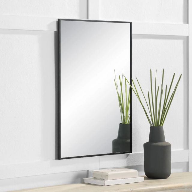 Renwil® Gasel Matte Black Accent Mirror-1