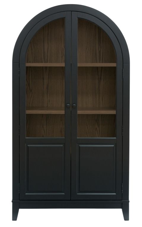 Signature Design by Ashley® Dagandale Black/Natural Accent Cabinet-1