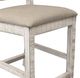 International Furniture Direct Stone Ivory 24" Counter Stool-2
