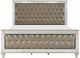 Mazin Furniture Juliette Champagne King Panel Bed-1