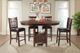 Elements International Max Cherry Pub Side Chairs-3