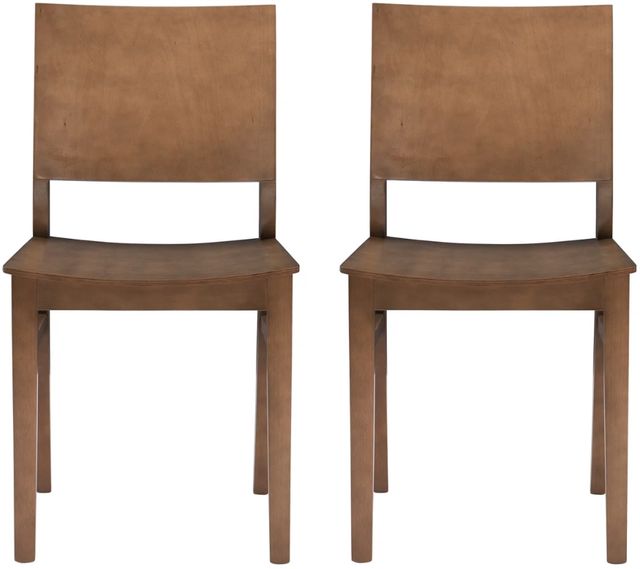 Linon Kentucky 2-Piece Natural Dining Chair Set-3