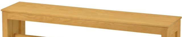 Crate Designs™ Furniture Classic Wood Lacquer Top Bench-1