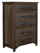 International Furniture Direct Town Brown/Gray Chest-0