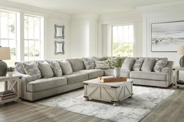 Signature Design by Ashley® Bayless 2-Piece Smoke Living Room Seating Set-3