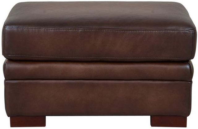 Hydeline® Brookfield Caramel Brown Ottoman-0