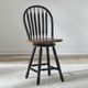 Liberty Furniture Carolina Crossing Windsor Antique Honey/Black Swivel Counter Stool-1