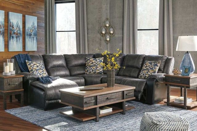 Signature Design by Ashley® Stanah 2-Piece Two-Tone Living Room Table Set-2