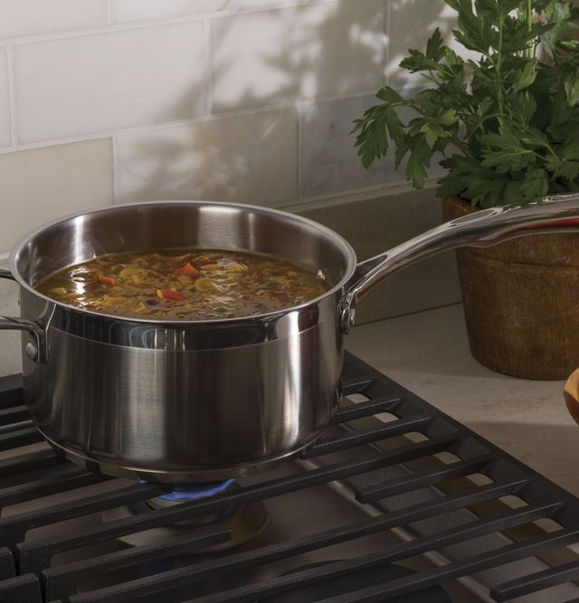GE® 36" Stainless Steel Built-In Gas Cooktop-5