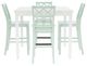 Powell® Maui 5-Piece Mint/White Counter Dining Set-3