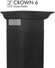 ZLINE Black Stainless Steel Crown Molding-3