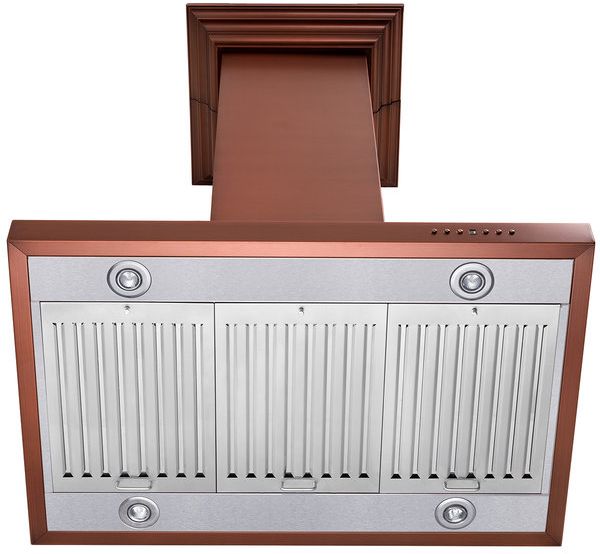 ZLINE 36" Baked Copper Island Range Hood