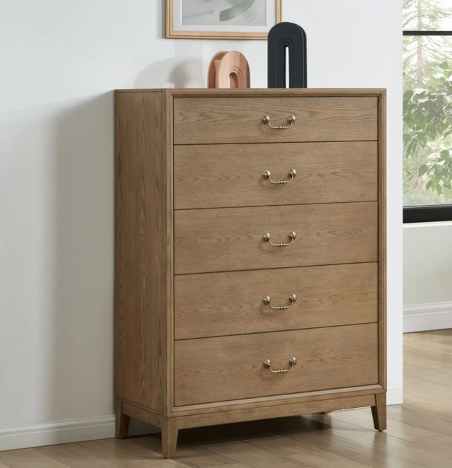 Flexsteel® Arlington Warm Oak Chest -1