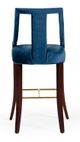 VIG Furniture Modrest Kimball Blue Bar Stool-3