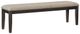 Homelegance® Southlake Rustic Brown Dining Bench-0