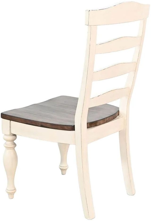 Sunny Designs™ Pasadena Buckskin/White Dining Chair-3