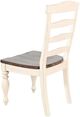 Sunny Designs™ Pasadena Buckskin/White Dining Chair-3