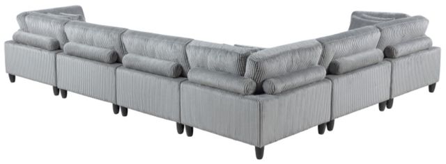 Homelegance® Robstown 6-Piece Gray Modular Sectional-3