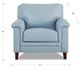 Hydeline® Westcott Spa Blue Chair-1