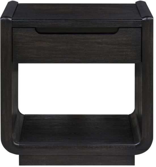 Coaster® Leandro Burnished Black End Table-3