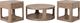 Liberty Furniture South Bend 3-Piece Burnished Clay Optional Occasional Table Set-0