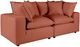 TOV Furniture Cali Rust Modular Loveseat-0