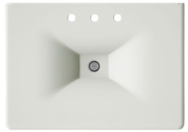 Kohler Iron/Impressions® Dune 31" Widespread Enameled Cast Iron Vanity Top with Integrated Rectangular Sink-1
