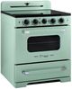 Unique® Appliances Classic Retro 30" Summer Mint Green Slide In Induction Range-2