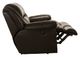 iAmerica Bruno Triple Recliner Sofa with Drop Down Table-4