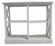 A & B Home White 34" Console Table-0