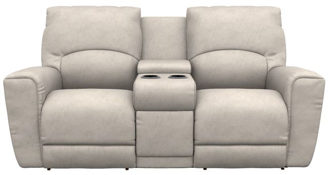 La-Z-Boy®  Cassian Oyster Power Reclining Loveseat with Console, Headrest, and Lumbar-1