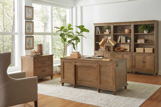 aspenhome® Hensley Honey Workstation Combo File Cabinet-3