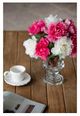 A & B Home Fuchsia Fabric Peony Stem-3
