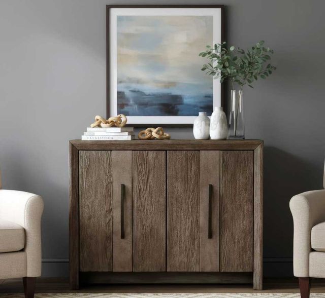 Liberty Furniture Lafayette Weathered Tobacco Accent Cabinet-1
