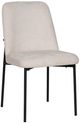 New Classic® Home Furnishings Erik Beige/Black Upholstered Dining Side Chair-0