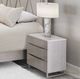 Michael Amini® Marin Greige Nightstand-1