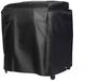 Traeger® Black Flatrock 2 Zone Full-Length Grill Cover-1