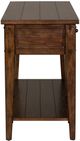 Liberty Furniture Lake House Rustic Brown Oak Sofa Table-1